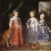 Anthony Van Dyck Portrait of the Children of Charles I of England china oil painting reproduction